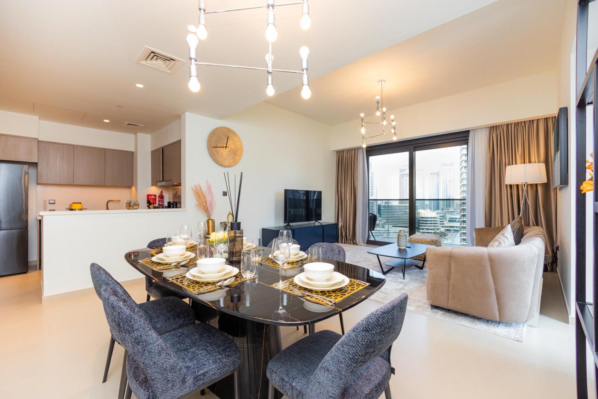 Apartment Stunning 3br, Full Burj Khalifa And Fountain View -19ab01 Dubai